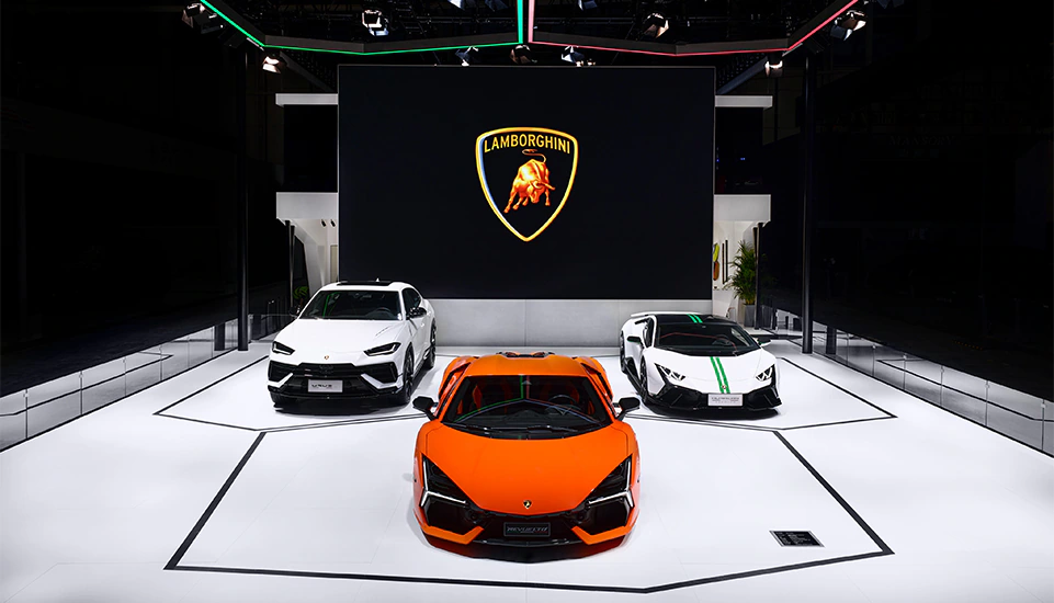 foto three Lamborghini’s